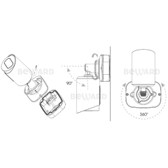 IP-камера  Beward SV3210RCB(6 mm)