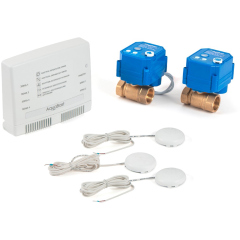 Система управления водоснабжением AquaBast СКАТ Комплект защиты от протечек воды AquaBast Line Квартира 3/4" (149)