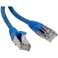 Hyperline PC-LPM-STP-RJ45-RJ45-C5e-0.5M-LSZH-BL