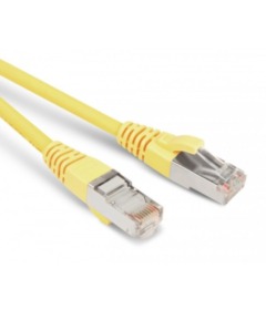 Патч-корды медные Hyperline PC-LPM-STP-RJ45-RJ45-C6-10M-LSZH-YL