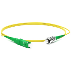 Патч-корды оптические Hyperline FC-S2-9-SC/AR-ST/AR-H-3M-LSZH-YL