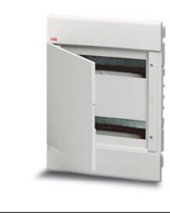 ABB Europa Бокс навесной белый 24мод. с белой дв. IP41 (1SL2444A00)