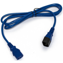 Аксессуары для мониторов видеонаблюдения Hyperline PWC-IEC13-IEC14-3.0-BL
