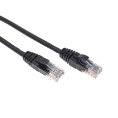 Патч-корд U/UTP, CAT 6, RJ45-RJ45, 26AWG, LSZH, черный, 2м REXANT (02-0292-2)