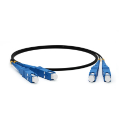 Hyperline FC-D2-9-SC/UR-SC/UR-H-15M-LSZH-BK