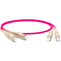 Патч-корды оптические Hyperline FC-D2-504-SC/PR-SC/PR-H-20M-LSZH-MG