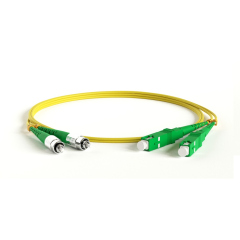 Патч-корды оптические Hyperline FC-D2-9-FC/AR-SC/AR-H-1M-LSZH-YL