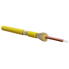 Оптоволоконный кабель Hyperline FO-DT-IN-9S-8-LSZH-YL