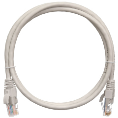 Патч-корды медные NETLAN EC-PC4UE55B-BC-PVC-050-GY-10