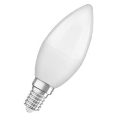 Лампа светодиодная Лампа светодиодная LED Antibacterial B 5.5Вт (замена 50Вт) матовая 2700К тепл. бел. E14 470лм угол пучка 220град. 220-240В бактерицид. покр. OSRAM 4058075561373