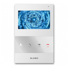 Монитор видеодомофона с памятью Slinex SQ-04M White