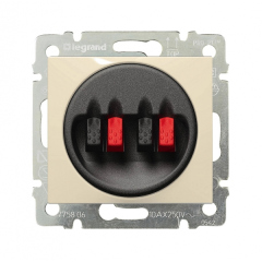 Legrand DIY Valena Крем Аудиорозетка 2-ая (695621)