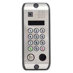 Вызывная панель видеодомофона ELTIS DP5000.B2-KRDC43 (нерж.полир.)