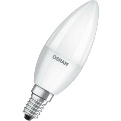 Лампа светодиодная LED Antibacterial B 5.5Вт (замена 50Вт) матовая 2700К тепл. бел. E14 470лм угол пучка 220град. 220-240В бактерицид. покр. OSRAM 4058075561373