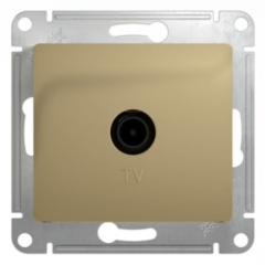 Schneider Electric Glossa Титан TV Розетка одиночная 1DB (GSL000491)