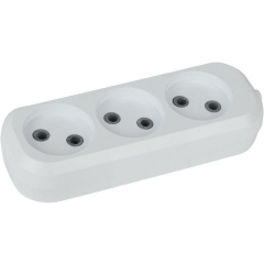 Колодка удлинителя KX-3 3-м без зазeмл. ЭРА Б0028331