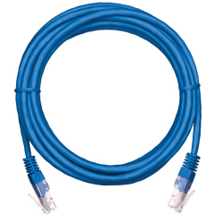 Патч-корды медные NETLAN EC-PC4UD55B-BC-PVC-050-BL-10