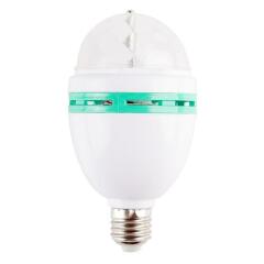 Освещение иллюминационное Лампа светодиодная "Диско" 6Вт 3LED RGB E27 230В IP20 80х80х195мм Neon-Night 601-253