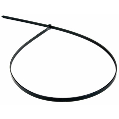 Хомут кабельный (стяжка) REXANT Хомут широкий nylon 8.0 х 200 мм 100 шт черный (07-0203)