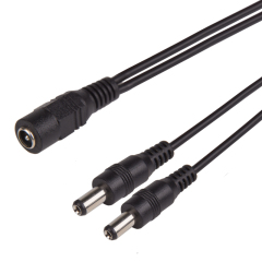 Соединительные кабели Разветвитель питания DC на 2 разъема 2,1х5,5мм REXANT