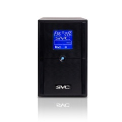 Источники бесперебойного питания 220В SVC V-1500-L-LCD