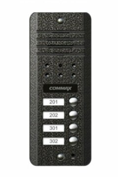 Вызывная панель видеодомофона Commax DRC-4DB черный