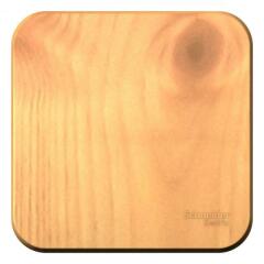 Выключатели, переключатели BLANCA О/У 1-клавишный выключатель (сх.1) изол.пл., 10А, 250В, ЯСЕНЬ BLNVA101015