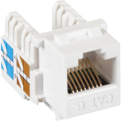 Разъемы Ethernet NETLAN EC-UKJ-UE2-WT-10