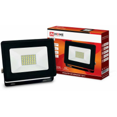Прожектор светодиодный СДО-8 30Вт 230В 6500К 2850лм IP65 IN HOME 4690612030036