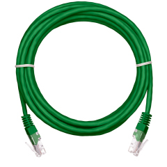 Патч-корды медные NETLAN EC-PC4UD55B-BC-PVC-010-GN-10