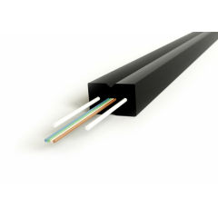 Оптоволоконный кабель Hyperline FO-FTTH-IN-9S-8-LSZH-BK