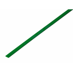 Трубка термоусадочная REXANT 2.5 / 1.25 мм 1м термоусадка зелёная (20-2503)