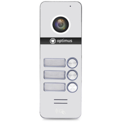 Вызывная панель видеодомофона Optimus DSH-1080/3 (белый)