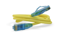 Hyperline PC-LPM-UTP-RJ45-RJ45-C6-2M-LSZH-YL