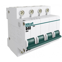 DEKraft Автоматический выключатель 4Р 32А х-ка B ВА-101 4,5кА (11045DEK)