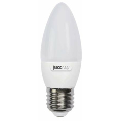 Лампа светодиодная Лампа светодиодная PLED-SP C37 9Вт свеча 5000К холод. бел. E27 820лм 230В JazzWay 5001954A
