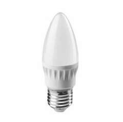 Лампа светодиодная Лампа светодиодная 71 635 OLL-C37-8-230-4K-E27-FR 8Вт свеча 4000К бел. E27 600лм 176-264В ОНЛАЙТ 71635