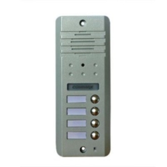 Вызывная панель видеодомофона Commax DRC-4DB серебро