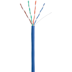 Кабели Ethernet NETLAN CCA-UU004-5E-PVC-BL