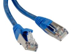 Патч-корды медные Hyperline PC-LPM-STP-RJ45-RJ45-C6-15M-LSZH-BL