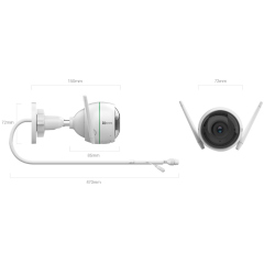 IP-камера  EZVIZ C3WN 1080p (CS-CV310-A0-1C2WFR)(2.8mm)